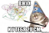 вжух и у тебя 20 см.