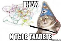 вжух и ты в туалете