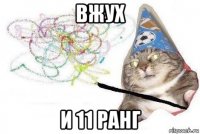 вжух и 11 ранг