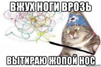 вжух ноги врозь вытираю жопой нос