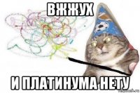 вжжух и платинума нету