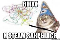 вжух и steam закрылся