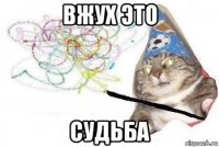 вжух это судьба