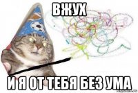 вжух и я от тебя без ума