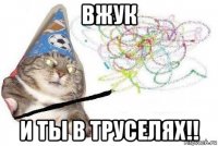 вжук и ты в труселях!!