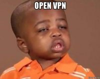 open vpn 