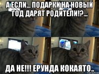 а если... подарки на новый год дарят родители!?... да не!!! ерунда кокаято..