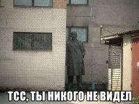  тсс, ты никого не видел