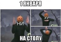 1 января на столу