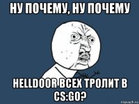 ну почему, ну почему helldoor всех тролит в cs:go?