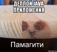 деплой java приложения 