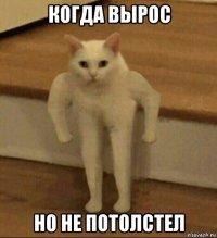 когда вырос но не потолстел