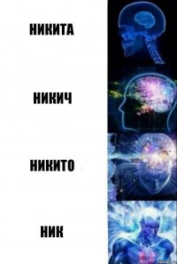 НИКИТА НИКИЧ НИКИТО НИК