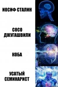 Иосиф Сталин Сосо Джугашвили Коба Усатый семинарист