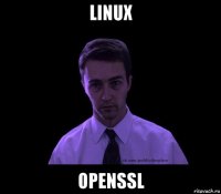 linux openssl