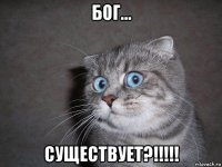 бог... существует?!!!!!