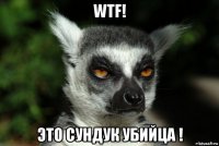 wtf! это сундук убийца !