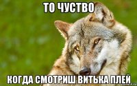 то чуство когда смотриш витька плей