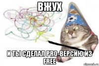 вжух и ты сделал pro-версию из free