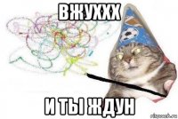 вжуххх и ты ждун