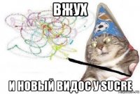 вжух и новый видос у sucre