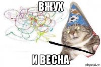 вжух и весна