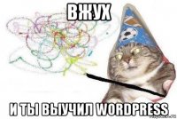 вжух и ты выучил wordpress