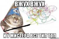 вжух вжух и у мистера все тип топ