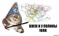 вжух и у полины 100k