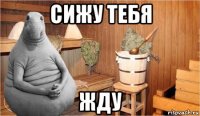 сижу тебя жду