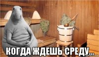  когда ждешь среду...