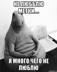 не любблю метки.... я много чего не люблю