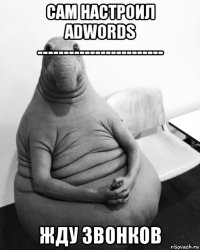 сам настроил adwords ------------------------ жду звонков