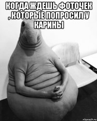 когда ждешь фоточек , которые попросил у карины 