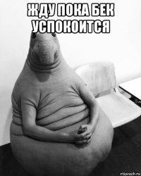 жду пока бек успокоится 