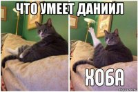 что умеет даниил 