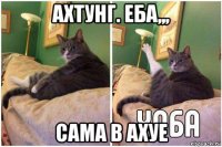 ахтунг. еба,,, сама в ахуе