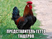  представитель гетто тащеров