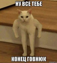 ну все тебе конец говнюк