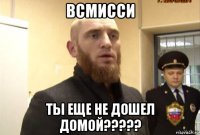 всмисси ты еще не дошел домой?????