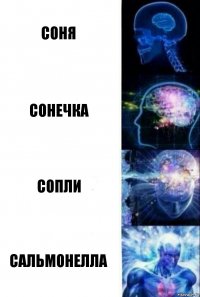 Соня Сонечка Сопли Сальмонелла