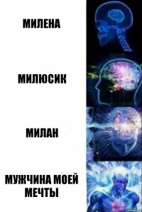 Милена Милюсик Милан Мужчина моей мечты