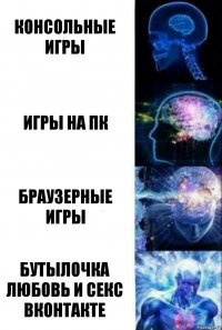 Консольные игры игры на пк браузерные игры бутылочка любовь и секс вконтакте