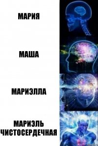 Мария Маша Мариэлла Мариэль чистосердечная