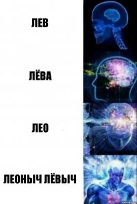 Лев Лёва Лео Леоныч Лёвыч