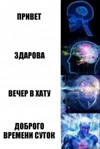 Привет Здарова Вечер в хату Доброго времени суток