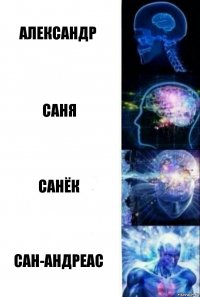 Александр Саня Санёк Сан-Андреас