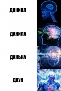 Диниил Данила Данька Даун