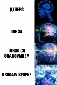 деперс шиза шиза со слабоумием rraaaw kekeke