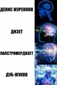 Денис Журенков ДиЗет лалстримердизет дуб-жуков